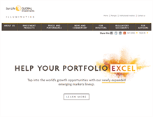 Tablet Screenshot of excelfunds.com